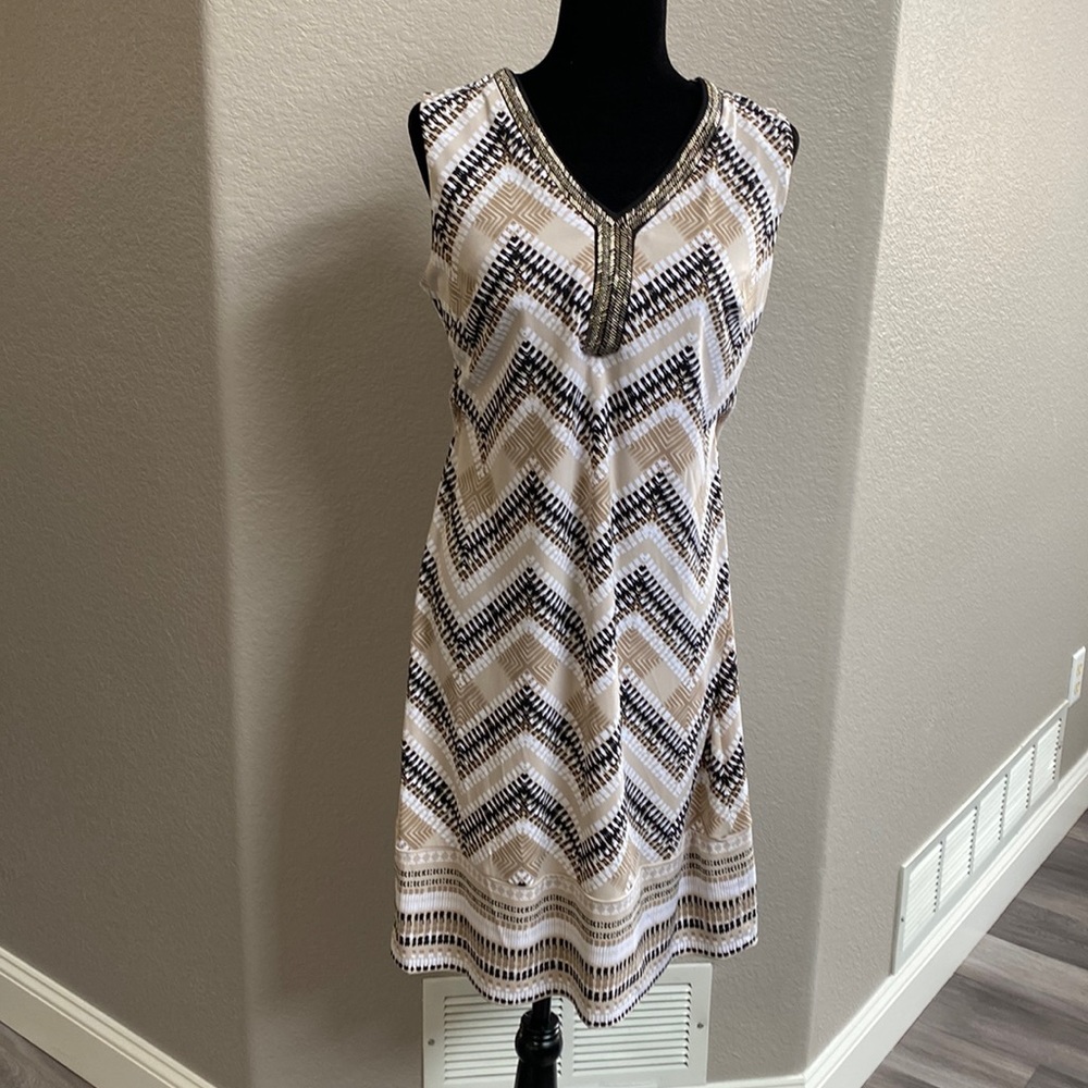 JM Collection Multicolor Dress Small